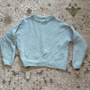 Free People Blue Sweater